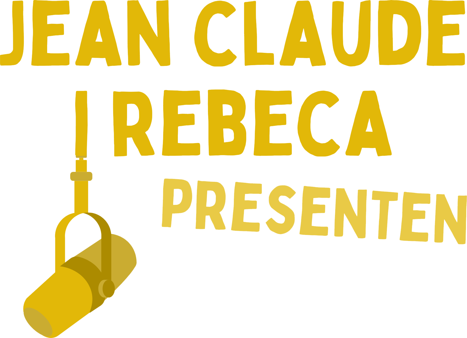 Jean Claude i Rebeca presenten