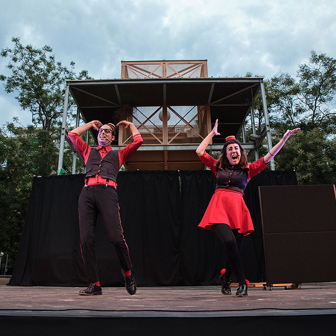 Jean Cloude i Rebeca Presenten